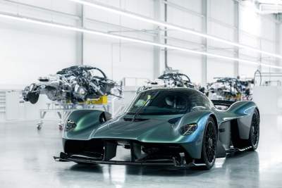 Production for Aston Martin Valkyrie now in full swing