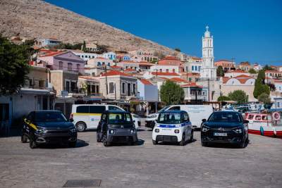 Citroen donates electric vehicles to Greek island