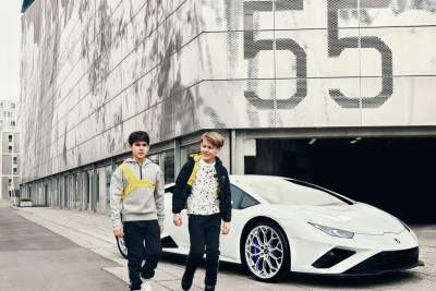 Lamborghini launches its new 2021 kidswear autumn collection
