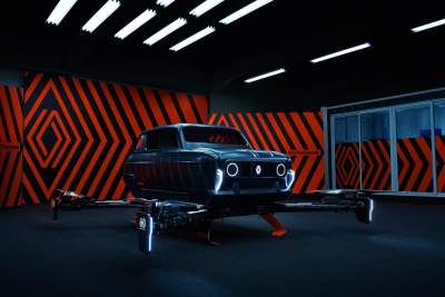Renault 4 anniversary celebration concludes with Air4 flying concept