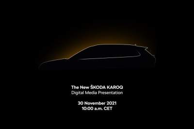 Refreshed Skoda Karoq to be revealed on 30 November