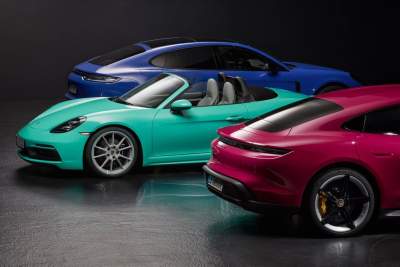 Porsche revives classic colours for all models
