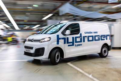 Citroen delivers first e-Jumpy Hydrogen to French utilities firm Suez Group
