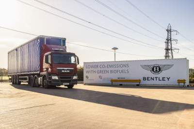 Bentley green fuel cuts carbon emissions at Crewe