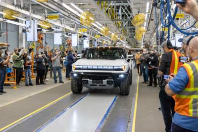 Start of production of GMC Hummer EV Pickup