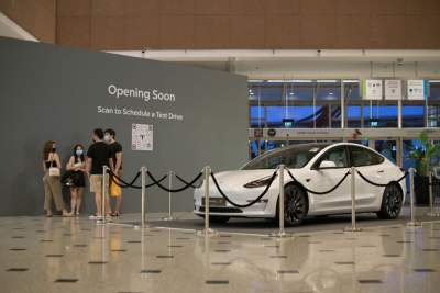 Tesla looks set to get dedicated showroom at Millenia Walk
