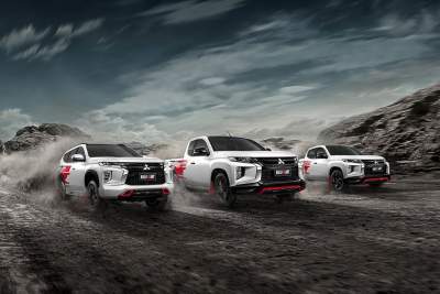 Mitsubishi Triton Ralliart and Pajero Sport Ralliart hit the road