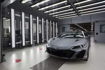 Production begins for Acura NSX Type S