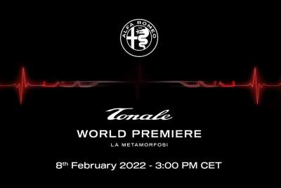 Alfa Romeo to unveil new Tonale SUV come 8 February 2022