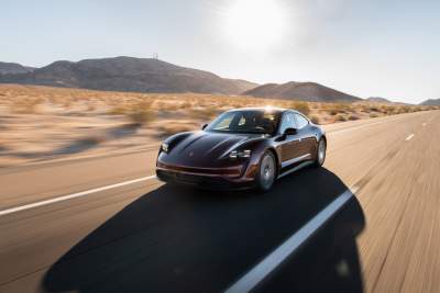 Porsche Taycan sets new world record for coast-to-coast drive in the U.S.A