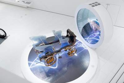 Porsche Museum puts the Egger-Lohner C.2 Phaeton on display