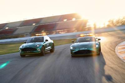 Aston Martin to supply the safety cars for Formula One