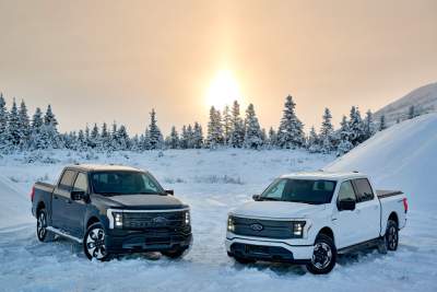 Ford takes the F-150 Lightning into Alaska for some cold weather testing