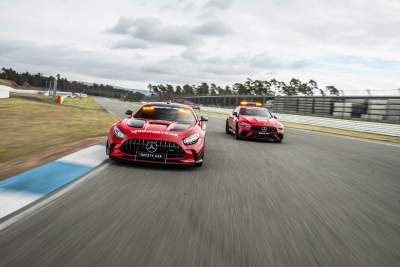 Mercedes-AMG reveals its Formula One safety cars
