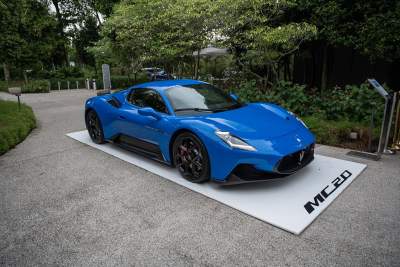 The new Maserati MC20 super sports car officially launched in Singapore