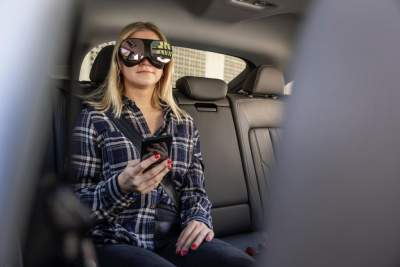 You could soon experience virtual reality from the back seats of an Audi