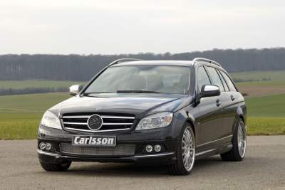 An Mercedes C-class Estate that's hot property