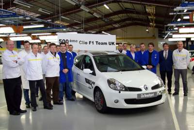Last of the Clio Renualt Sport 197 F1 Team R27S