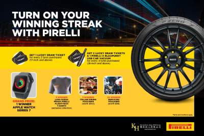 Turn on your winning streak with Pirelli X Kim Hoe & Co