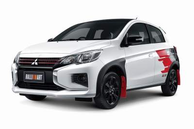 Mitsubishi reveals Mirage equipped with Ralliart touches