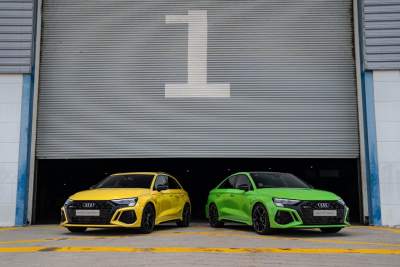 The new Audi RS3 was introduced to the media through an exhilarating driving experience event