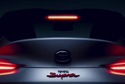 Toyota reveals first teaser of manual transmission GR Supra