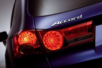 Close-up of the all-new Honda Accord