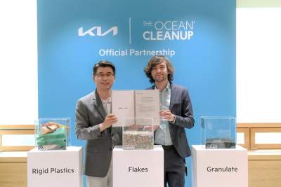 Kia to collaborate with The Ocean Cleanup