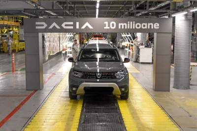 Dacia celebrates production of 10 millionth vehicle