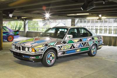 BMW to exhibit nine art cars in Luxembourg