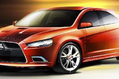 Prototype Mitsubishi hatchback makes its debut