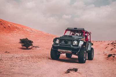 This Brabus Crawler is an 888bhp desert racing machine