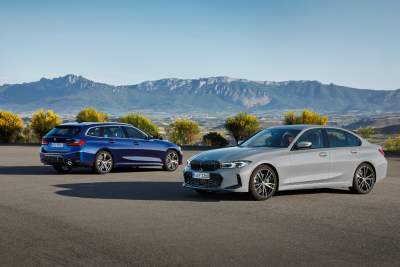 Facelifted BMW 3 Series can now be had with the firm's Curved Display