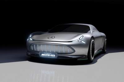 This Vision AMG concept car is preview of future, all-electric AMGs