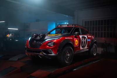 Nissan builds Juke Rally Hybrid tribute car