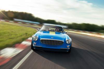 The Volvo P1800 Cyan is headed to the U.S.A