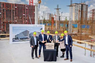 Skoda lays foundation stone for new, sustainable headquarters