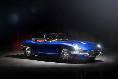 Jaguar unveils restored E-type at Jubilee celebrations