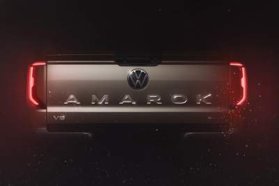 Volkswagen reveals tailgate of new Amarok pickup