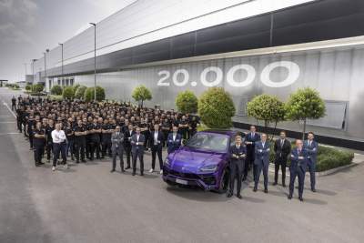Lamborghini Urus sets new sales record for firm