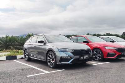 The Octavia Combi RS and Kodiaq RS join the Skoda RS lineup in Singapore