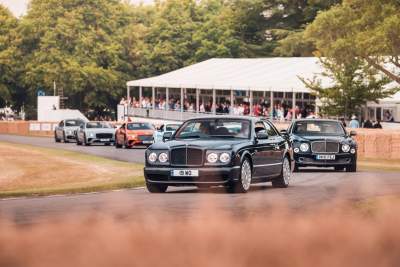 Bentley celebrates 40 years of turbocharging at Goodwood