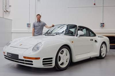Porsche reveals Nick Heidfeld's restored 959 S