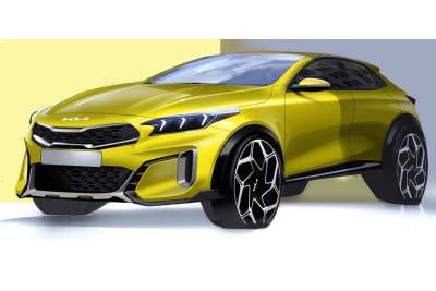 Kia reveals first sketches of updated XCeed