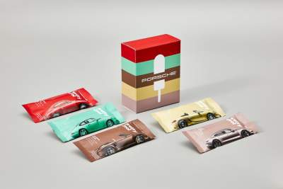 There's now ice cream inspired by Porsche's paints