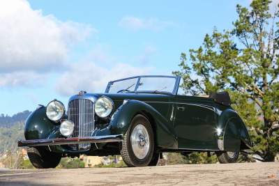 The Lagonda V12 Rapide Drophead is an absolute show stopper at Salon Prive