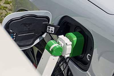 Robot charging stations trialed by Ford in order to help disabled drivers