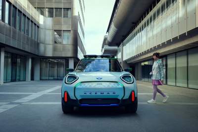 MINI previews the Aceman, an all-electric crossover