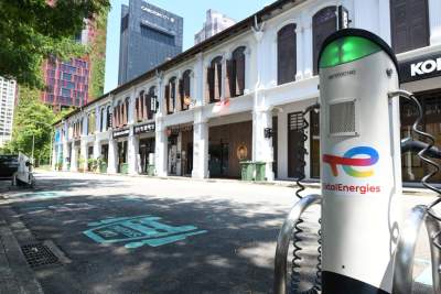 TotalEnergies is offering free electric vehicle charging come National Day