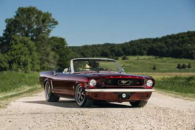 Ringbrothers has revealed the ultimate bespoke Mustang convertible, CAGED